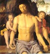 Marco Palmezzano Dead Christ Sweden oil painting artist